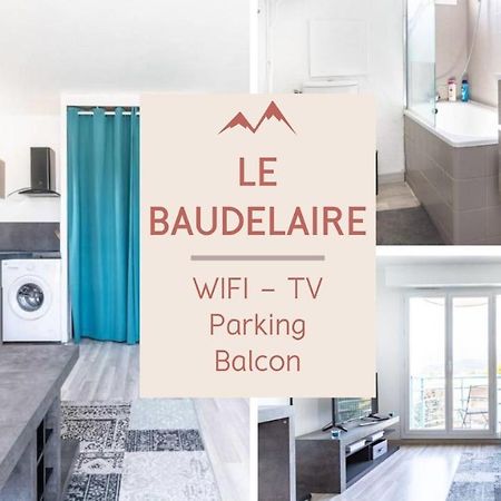 Le Baudelaire - Cosy Studio Et Parking A Grenoble Buitenkant foto