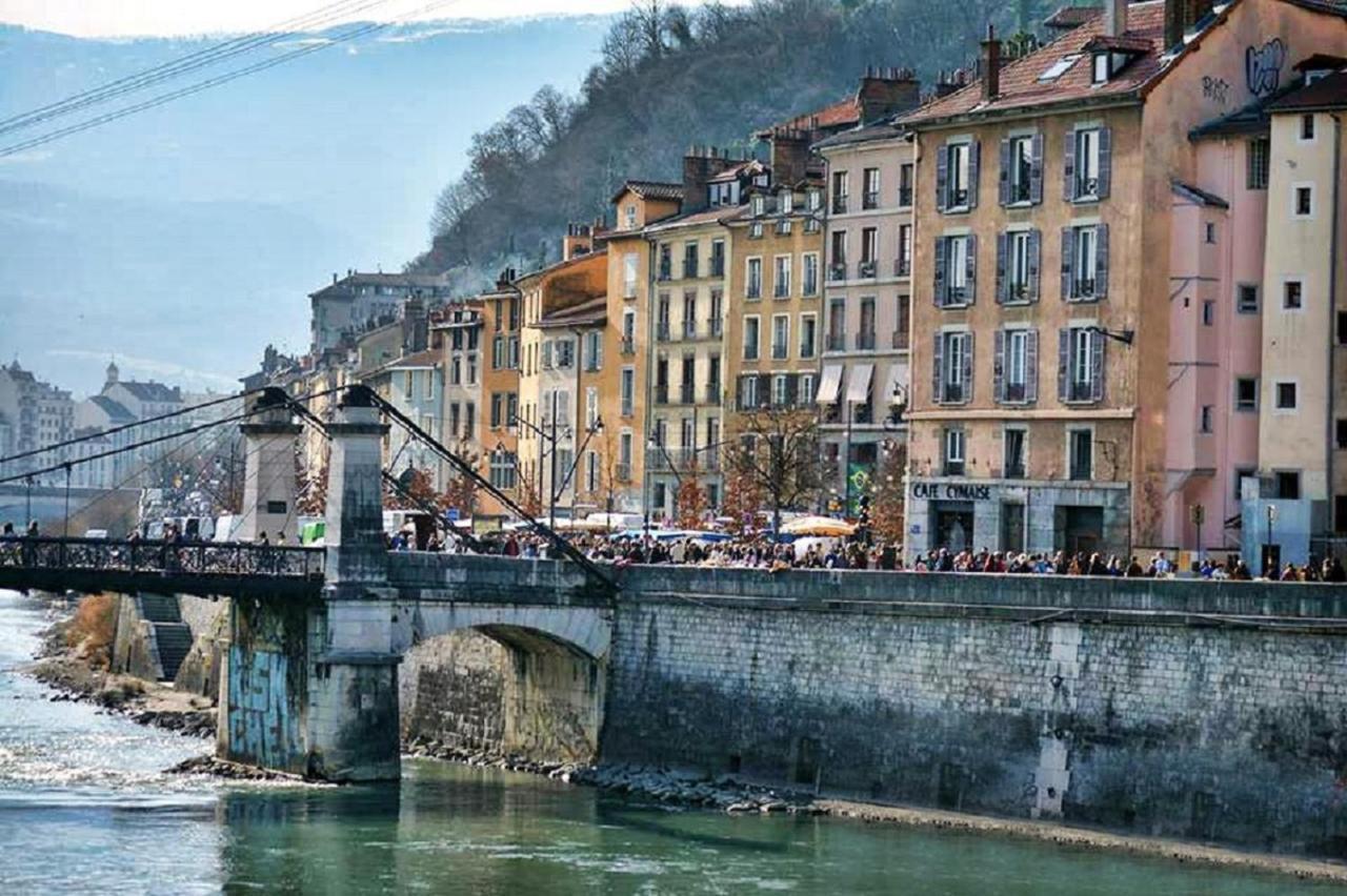 Le Baudelaire - Cosy Studio Et Parking A Grenoble Buitenkant foto